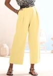 7/8-Hose LASCANA "mit modischen Bundfalten und weitem, luftigem Bein", Damen,...
