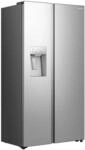 HISENSE Side-by-Side "MS91528", Energieeffizienz: C, silber (inox), B:91,1cm