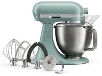 KITCHENAID K&uuml;chenmaschine "Artisan Plus 5KSM50PKV", gr&uuml;n (mind julep), B:24cm