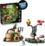 Konstruktionsspielsteine LEGO "SMART Play&trade; Jedi-Training an Yodas H&uuml;tte (75422),