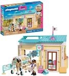Konstruktions-Spielset PLAYMOBIL "Tierarztpraxis (72128), I Love Horses", bunt,