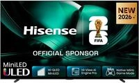 HISENSE QLED-Fernseher "100U7DSE", Energieeffizienz: F, schwarz (schwarz,