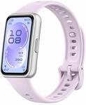 HUAWEI Fitnessuhr "Band 11", rosa (violett, silber), 1,62 &Prime;, Smartwatches,