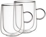 Thermoglas VILLEROY & BOCH "Latte-Macchiato-Gl&auml;ser Artesano Hot & Cold 360 ml 2er