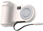 BELKIN Powerbank "Stage Power Grip Magnetischer Kamerahalter", wei&szlig; (sandfarben),
