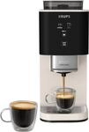 KRUPS Kaffeevollautomat "SA4001 Coffee Crush &ndash; f&uuml;r Espresso & Lungo", beige