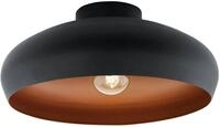 EGLO Deckenleuchte "MOGANO", schwarz (schwarz, kupferfarben), 1, &Oslash; 40 H: 17cm, 1