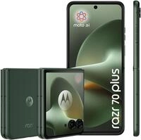MOTOROLA Smartphone "razr 70 plus", Energieeffizienz: A, pantone mountain view, 512