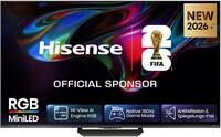 HISENSE Mini-LED-Fernseher "55UR8DS", Energieeffizienz: E, schwarz (schwarz,