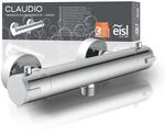 Duscharmatur EISL "CLAUDIO", grau (chromfarben), B:26,8cm H:7cm, Messing, Armaturen,