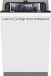 EXQUISIT vollintegrierbarer Geschirrsp&uuml;ler "EGSP1009-E-450D schwarz",
