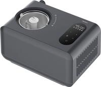 MEDION Eismaschine "MD 100087", grau, B:39,8cm H:22,7cm T:28,6cm, Eismaschinen,