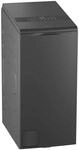 HAIER Waschmaschine Toplader "HW90-BPD13386GU1", Energieeffizienz: A, grau, B:40cm