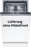 BOSCH vollintegrierbarer Geschirrsp&uuml;ler "SPV2HMX02E", Energieeffizienz: D, silber
