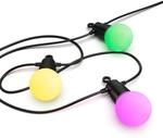 HAMA LED-Lichterkette "LED Lichterkette Outdoor (mit App, 12 Gl&uuml;hbirnen, 16 Mio.