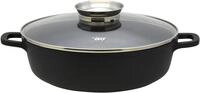Servierpfanne ELO "Alucast", schwarz, H:7,5cm &Oslash;:24cm, Pfannen, Servierpfanne,