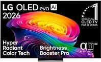 LG OLED-Fernseher "OLED83C69LB", Energieeffizienz: D, schwarz, 83 &Prime;, Fernseher,
