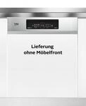 BEKO teilintegrierbarer Geschirrsp&uuml;ler "BDSN36462XP", Energieeffizienz: A,...