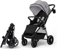 Kinder-Buggy KINDERKRAFT "Grande 2", Baby, moonlight grau, Kinderwagen Kinder-Buggy