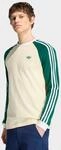 Langarmshirt ADIDAS ORIGINALS "3-STREIFEN LONGSLEEVE", Herren, Gr. XL, warm...