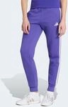 Sporthose ADIDAS SPORTSWEAR "ESSENTIALS 3-STREIFEN, SCHMAL", Damen, Gr. L, N-Gr, lila