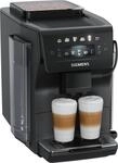 SIEMENS Kaffeevollautomat "TP601E09", schwarz (klavierlack schwarz), B:28,4cm