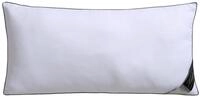 Kunstfaserkopfkissen HANSE BY RIBECO "Max", wei&szlig;, B:40cm L:80cm, F&uuml;llung: 100%