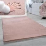 Fellteppich PACO HOME "Rabbit 780", pink, B:140cm H:26mm L:200cm, Polyester,