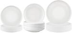 Geschirr-Set SELTMANN WEIDEN "Teller-Set Sento Home 18er Set", wei&szlig; (aura wei&szlig;),