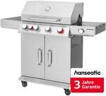 Gasgrill HANSEATIC "Memphis, 3 x Hauptbrenner, Infrarot-Heck-, Turbo- und