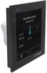 HOMEMATIC IP Smart-Home-Steuerelement "Glasdisplay - plus", schwarz, B:11,2cm H:7,3cm