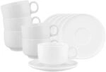 Tasse SELTMANN WEIDEN "Milchkaffeetassen mit Untertassen Sento Home 350 ml 6er Set