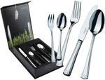 Besteck-Set "Tafelbesteck inkl. Besteckbox Aradena 30er Set silber", silber, 30 tlg.,