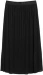Faltenrock COMMA, Damen, Gr. 34, schwarz, Web, Obermaterial: 100% Polyester....