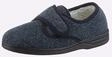 Hausschuh CASUAL LOOKS, Herren, Gr. 44, blau (marine), Textil, Basic, Schuhe