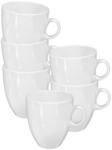 Becher SELTMANN WEIDEN "Becher VIP. 400 ml 6er Set wei&szlig;", wei&szlig;, B:9,3cm H:10,5cm,