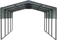 Einzelcarport WESTMANN "Kopenhagen M Grau", grau, B/H/T: 211cm x, Carports,