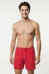 Badeshorts JACK & JONES "JPSTMAUI NEO SWIM SHORTS", Herren, Gr. L, N-Gr, rot...