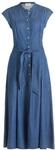 Jeanskleid CARTOON "Jeanskleid mit Eingrifftaschen", Damen, Gr. 36, EURO, blau,