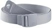Synthetikg&uuml;rtel MAIER SPORTS "Eco Belt", Gr. 1, grau (hellgrau), Kunstfaser, G&uuml;rtel