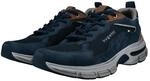 Sneaker BUGATTI, Herren, Gr. 40, blau (dunkelblau), Lederimitat, Textil, Schuhe