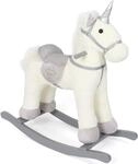 Schaukeltier CHIC2000 "Einhorn", grau (wei&szlig;, grau), Schaukeltiere, KinderB:73cm