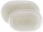 Servierplatte SELTMANN WEIDEN "Servierplatten-Set Sento Home 2er Set", beige (aura