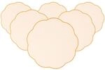 Platzset VILLEROY & BOCH "Platzsets Fleur Accessoires &oslash; 40 cm 6er Set gelb", gelb,