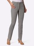 Cordhose INSPIRATIONEN, Damen, Gr. 36, Normalgr&ouml;&szlig;en, grau, 98% Baumwolle, 2%