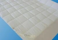 Matratzenauflage DREAMS "Unterbett Superflausch", wei&szlig;, B:140cm L:200cm, Bezug: 100%