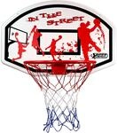 Basketballkorb BEST SPORTING "Basketball-Board mit 45 cm Ring", orange (wei&szlig;,