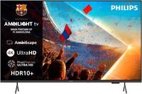 PHILIPS LED-Fernseher "65PUS8001/12", Energieeffizienz: F, schwarz (mattschwarz), 65