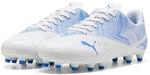 Fu&szlig;ballschuh PUMA "RAPID FGAG JR", Kinder, Gr. 33, blau (puma wei&szlig;, ultra blau),