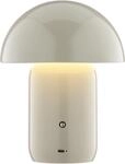 LED Tischleuchte "Galilea", grau (beige), 1, &Oslash; 20cm H: 26cm, 1 Stk., LEGER...